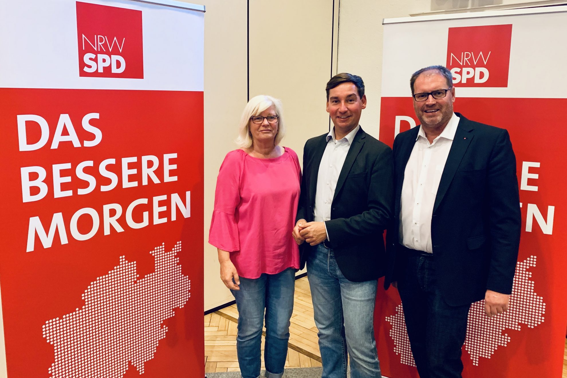 Ulrike Reifig, Seabastian Hartmann, Jürgen Coße